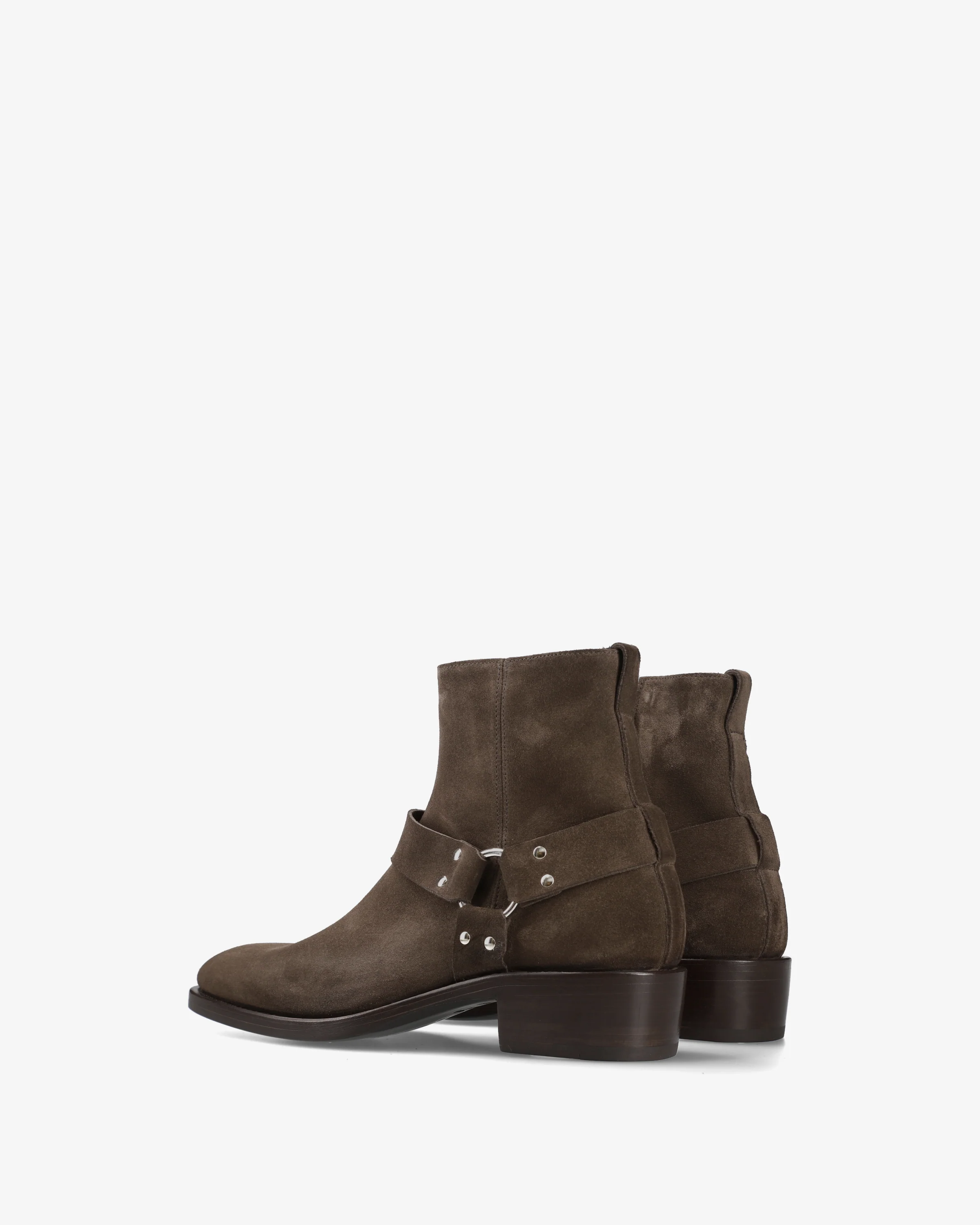 Brown Suede Leather Boots - Image 5