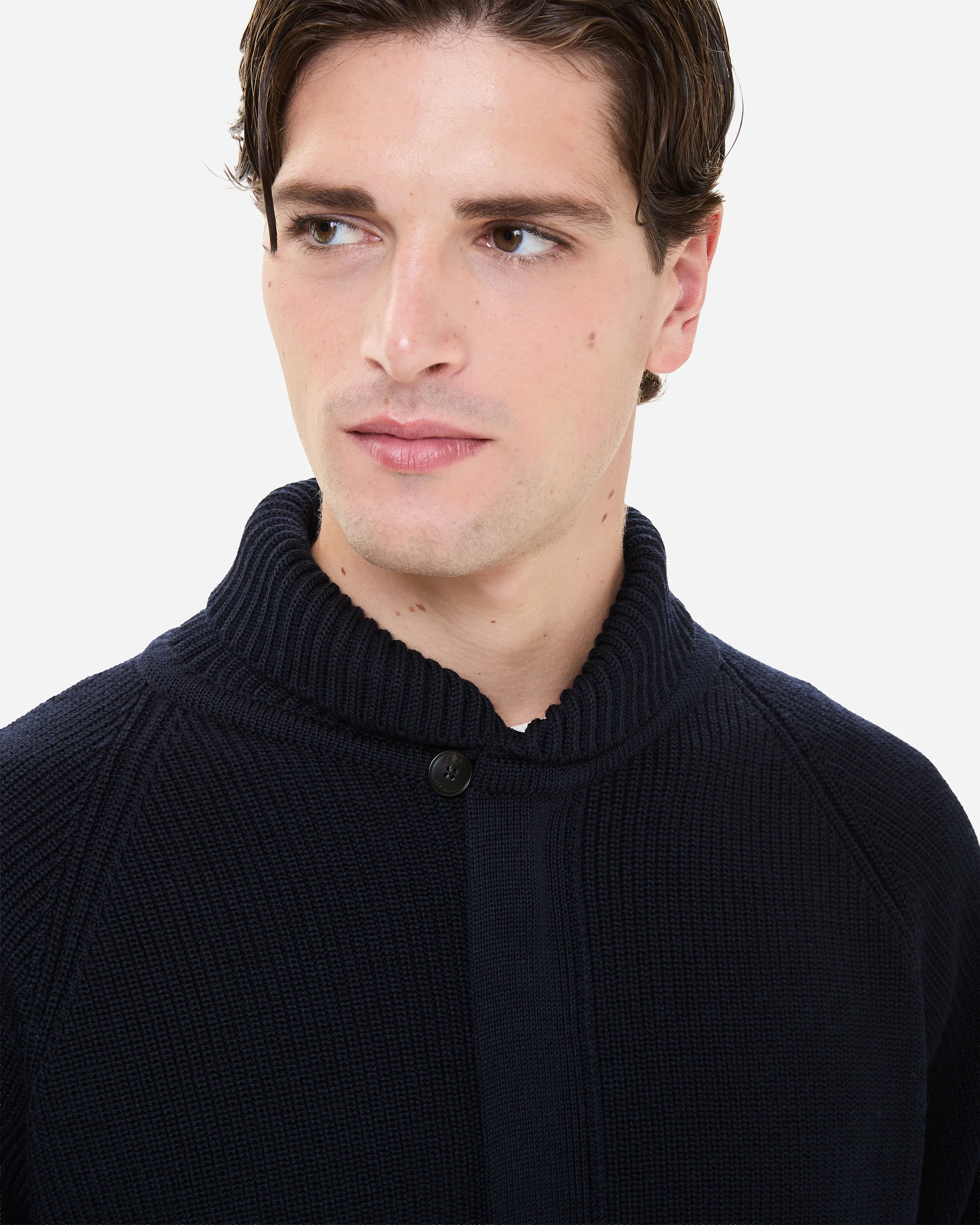 Wool and Teflon Jacket with Zip - Image 4