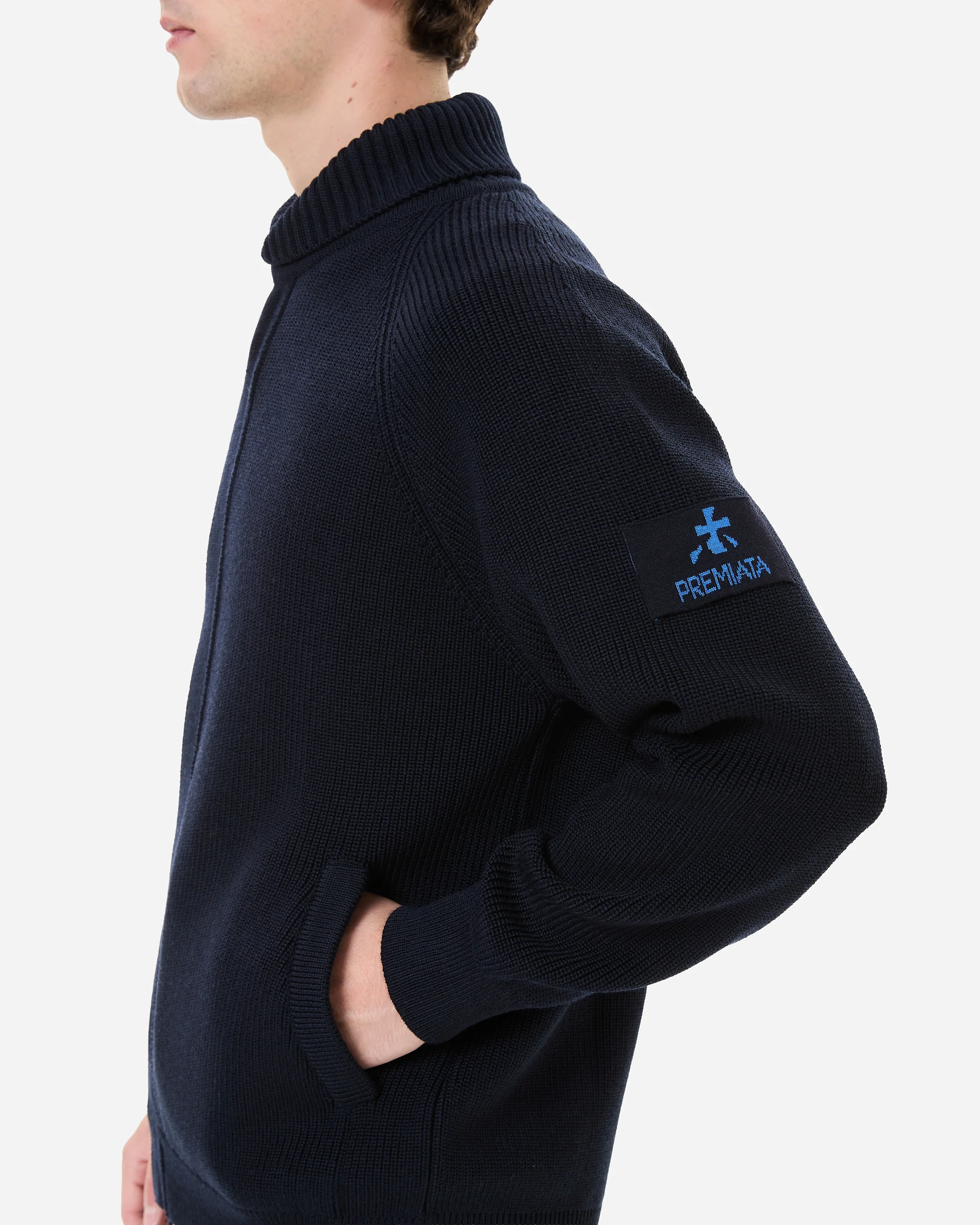 Wool and Teflon Jacket with Zip - Image 5